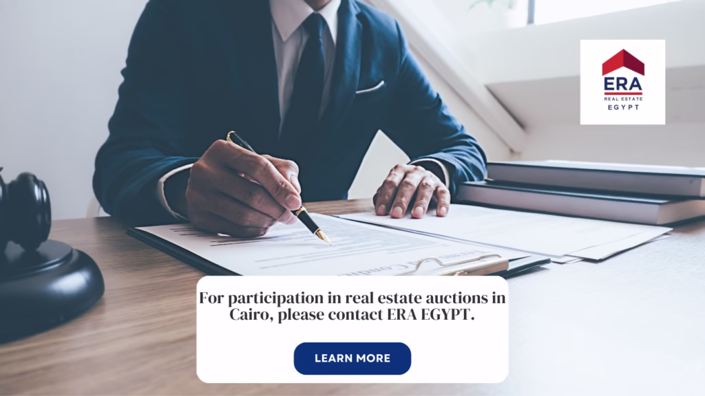 online appointments auction real estate egypt