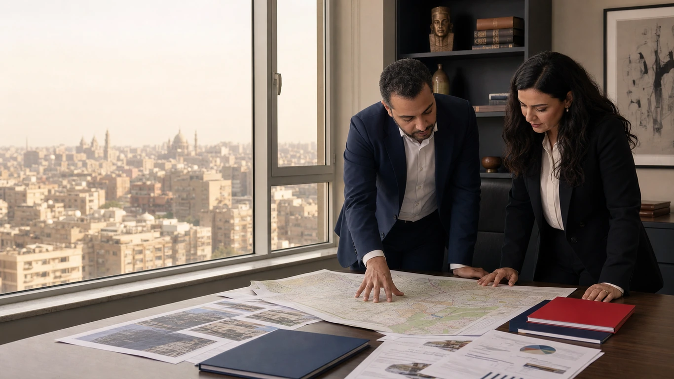 Egypt Real Estate Market Intelligence advisory scene in Egypt