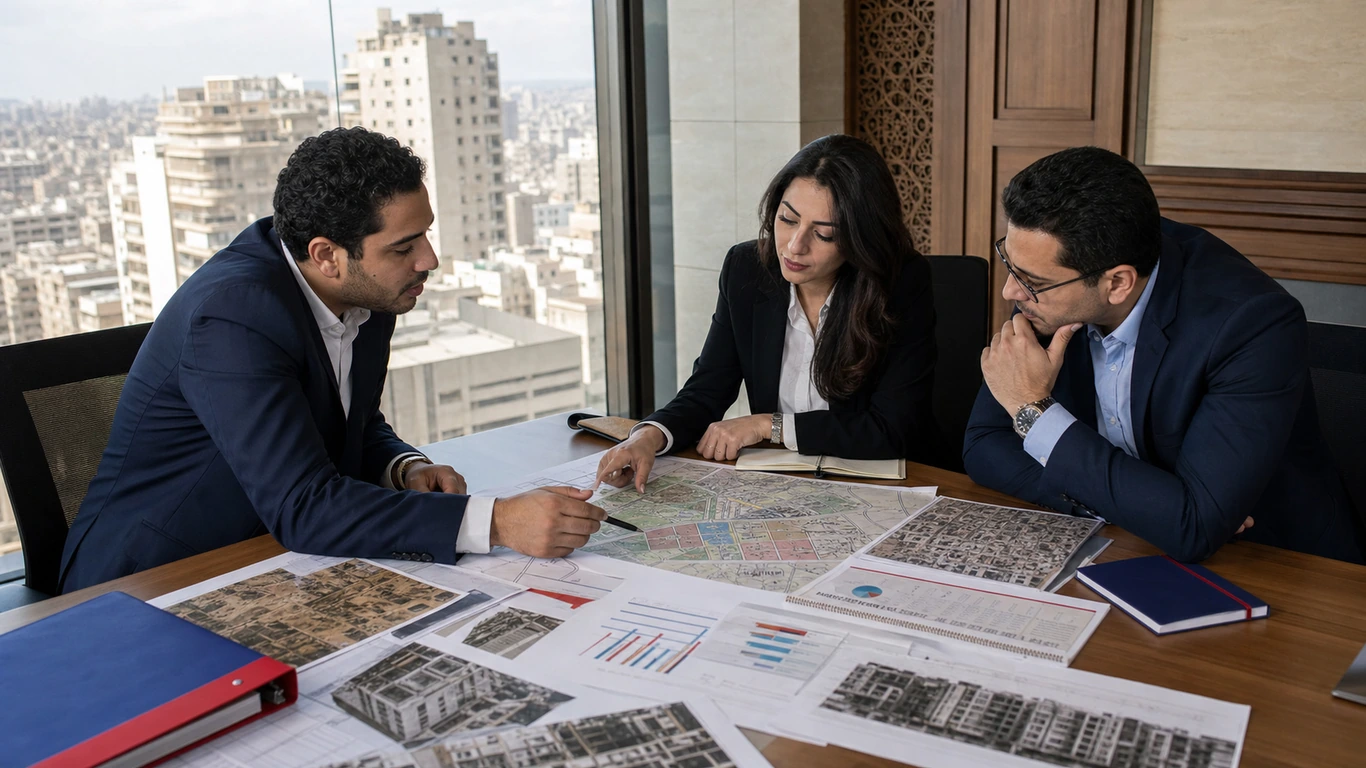 ERA Egypt professionals reviewing a decision file