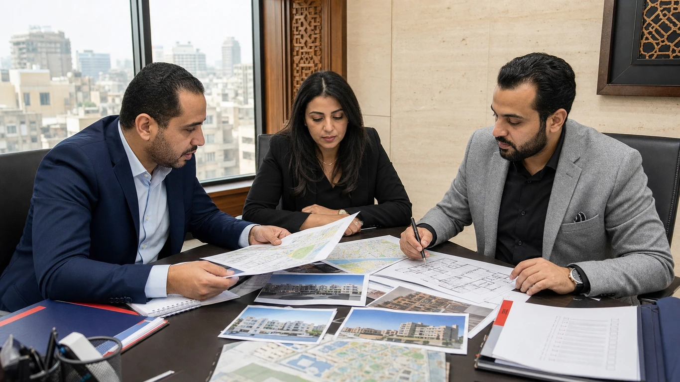 ERA Egypt professionals reviewing a decision file